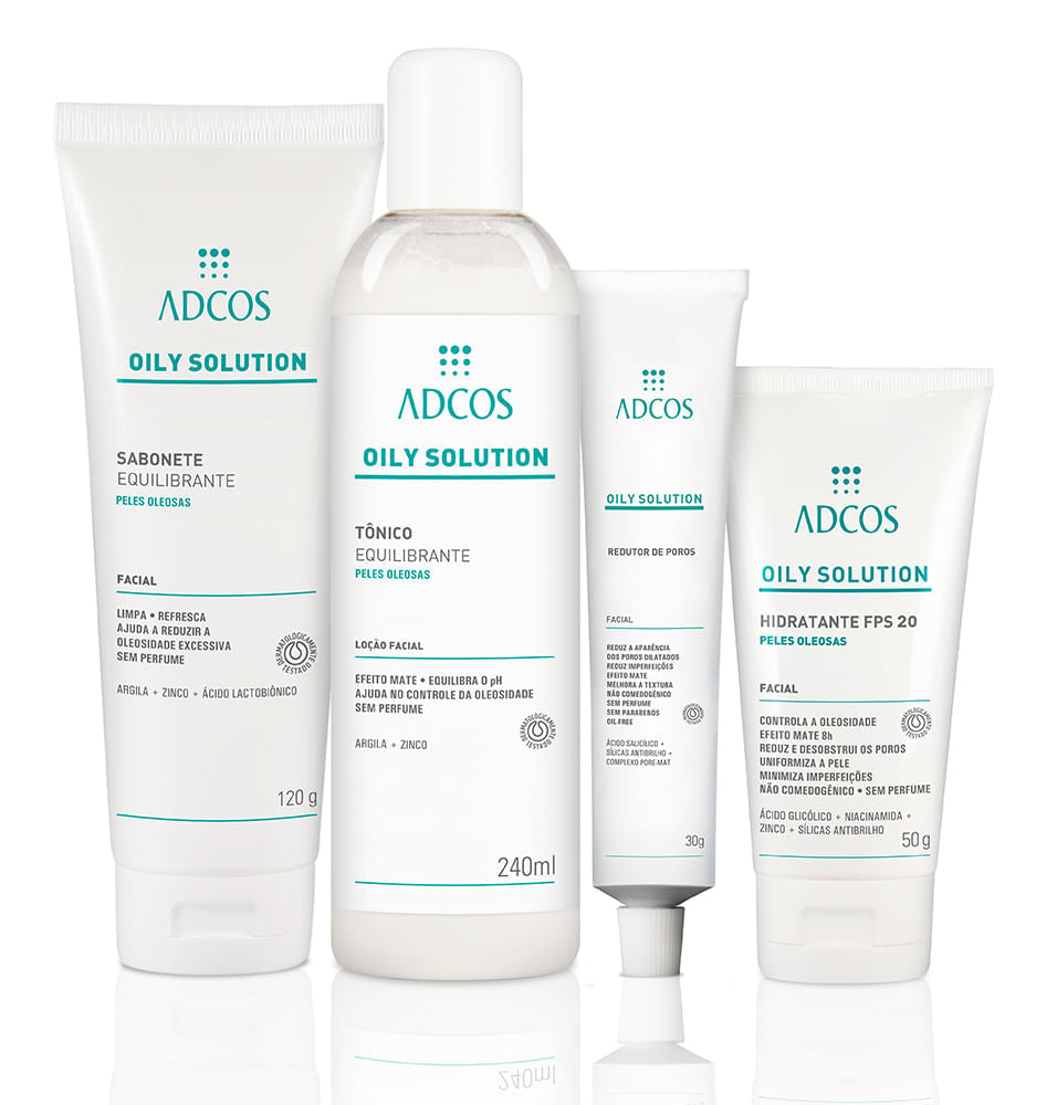 Tratamento para Peles Oleosas Oily Solution
