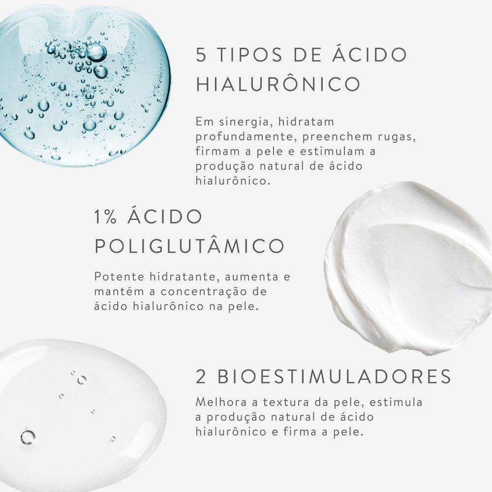 Concentrado Hyalu 6+ - Sérum Anti-idade Hidratante