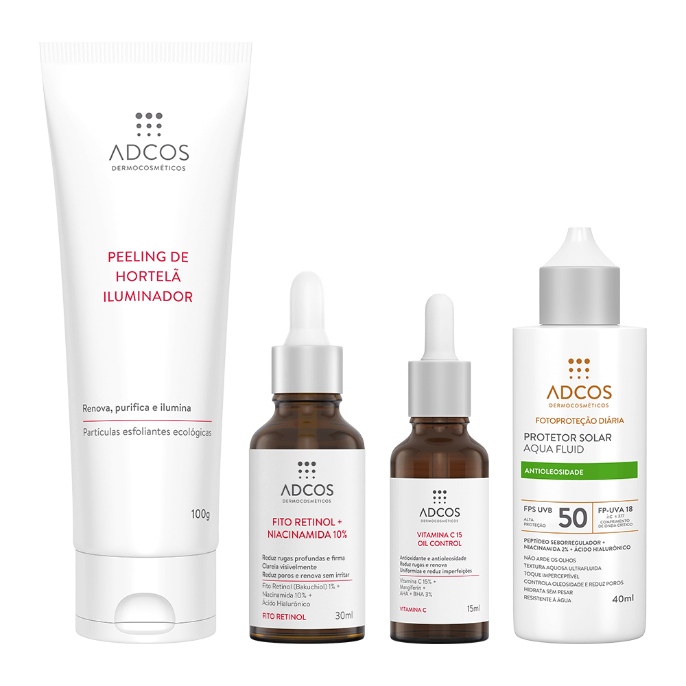 Kit Glow Natural para Pele Oleosa