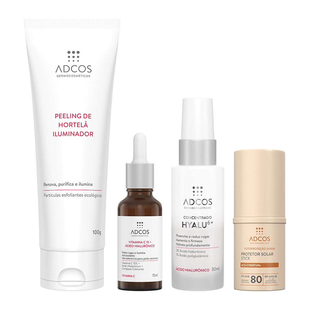 Kit Glow Natural para Pele Seca