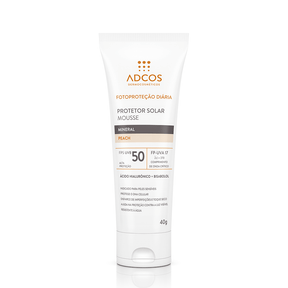 Protetor Solar Mousse Tonalizante FPS 50 - Mineral