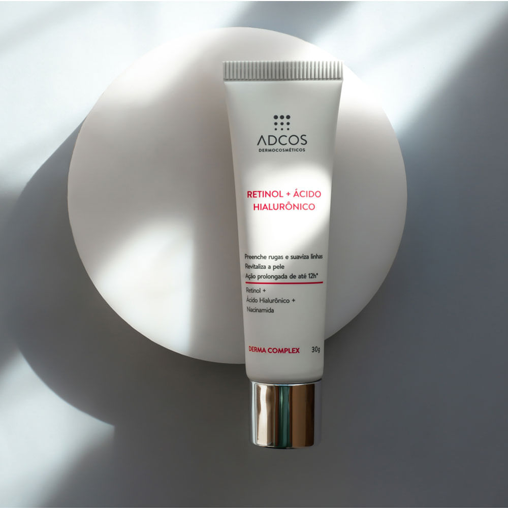 Derma Complex Retinol + Ácido Hialurônico - Creme Anti-Idade